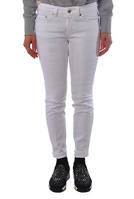 Pre-owned Dondup - Pants - Female - 26 - White - 1325704b160732