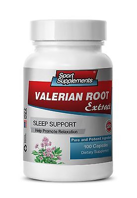 Gamma - Valerian Root Extract 4:1 125mg - Best Sleep Support Supplements (Best Valerian Root Capsules)