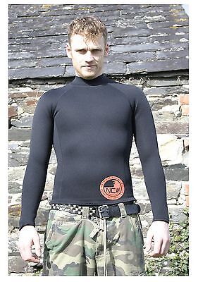 1.5 mm thermal neoprene long sleeve rash vest VERY WARM under wetsuit or alone