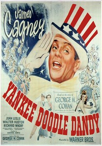 Magnet Vintage Movie Poster Yankee Doodle Dandy 1942 James Cagney ...