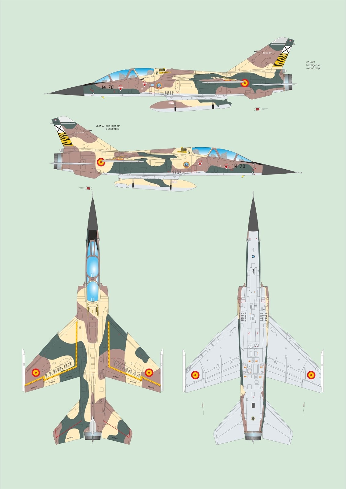 [SPECIAL HOBBY] DASSAULT MIRAGE F1 B / BE  1/72ème Réf SH72291 $_57