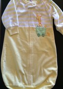 Carters One-size months Giraffe Chick Blanket Sleeper Sleep Sack Fleece Boy/Girl