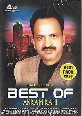 LIMITED EDITION BEST OF AKRAM RAHI - 4CDs (Best Of Akram Rahi)