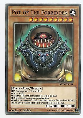 Pot of The Forbidden MP16-EN134 Common Yu-Gi-Oh Card 1st Edition New