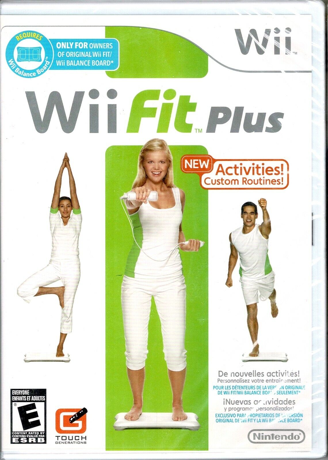 Wii Fit Plus Wii Brand New Game Only New Activities Custom Routines