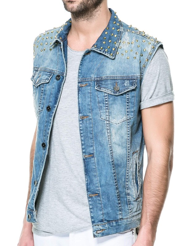 pull and bear veste sans manche