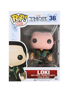 FUNKO POP Marvel THOR THE DARK WORLD LOKI #36 Vinyl Figure Sealed IN STOCK NOW | eBay