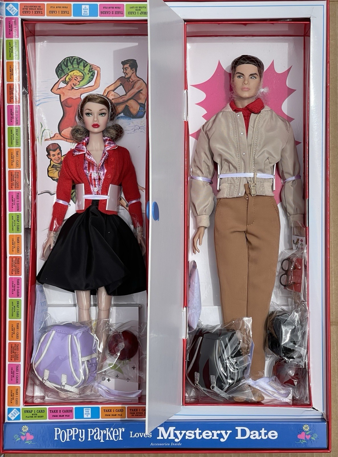 Poppy Parker Loves Mystery Date Bowling Date Two-Doll Gift