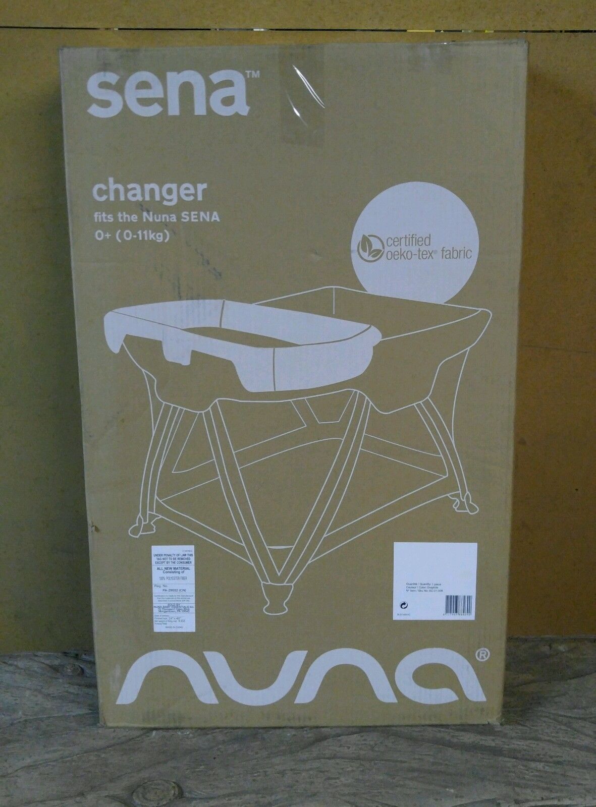 nuna sena changer graphite