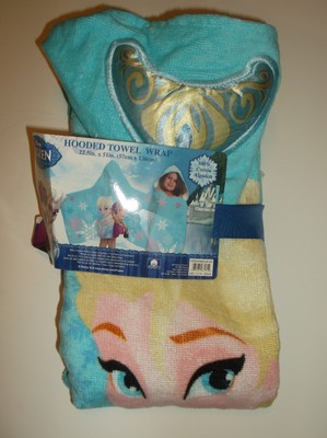 Girl's Disney Frozen Hooded Towel Wrap Damaged ...