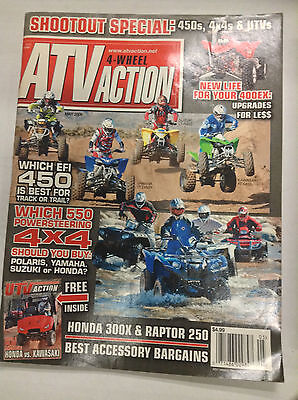 ATV Action Magazine Which EFI 450 Best For Track Or Trail May 2009
