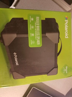 polaroid rugged wireless speaker