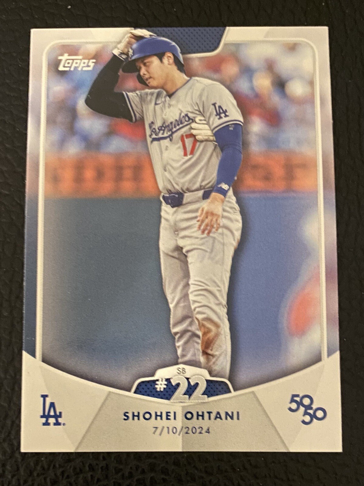Yahoo!オークション 2024 Topps 50/50 Shohei Ohtani SB22 LA DODGE...