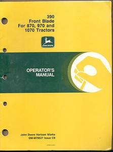 Model 960 Jd Manual