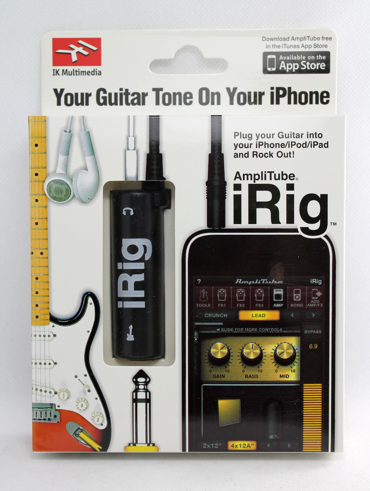 Ik Multimedia Irig 2 Guitar Interface Adapter For Ipad ...