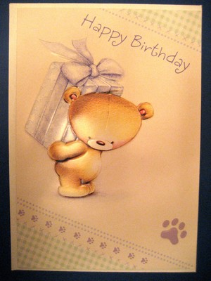 4 PACK OF BIRTHDAY CARDS