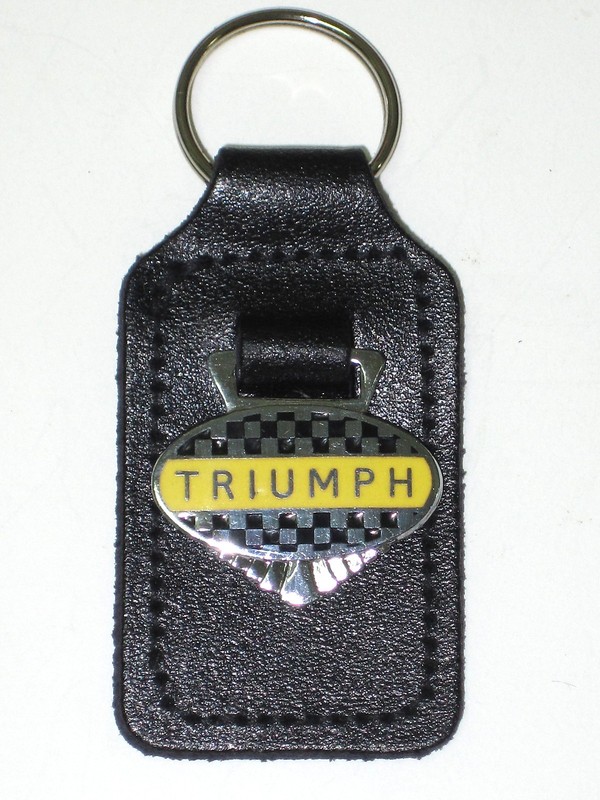 triumph bonneville keyring