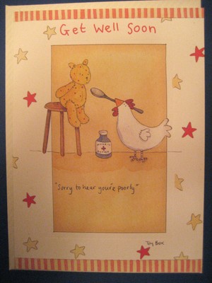 GET WELL SOON CARD
