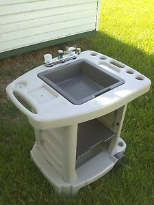 Portable Outdoor Sink Garden Camp Kitchen Camping RV New !