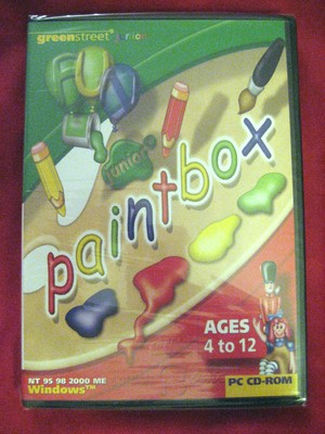 JUNIOR PAINTBOX FOR AGES 4-12 PC CD-ROM
