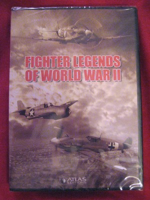 FIGHTER LEGENDS OF WORLD WAR II DVD BY ATLAS EDITIONS
