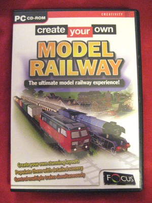 CREATE YOUR OWN MODEL RAILWAY PC CD-ROM