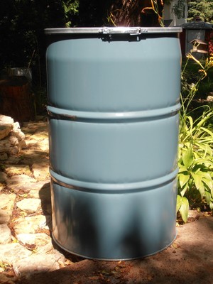 STEEL BARREL 55 GALLON- FOOD GRADE Open ...