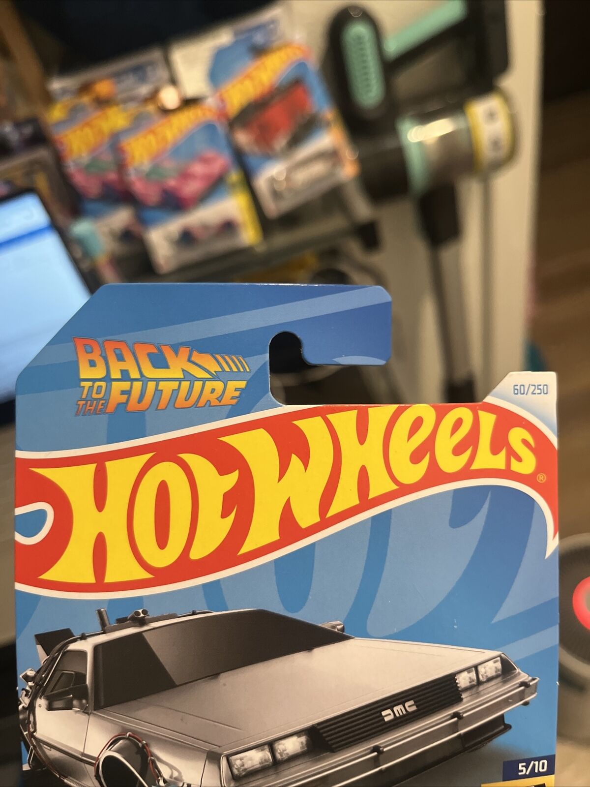 2024 Hot Wheels SCREEN TIME Back to the Future Time Machine Hover Mode 60/250