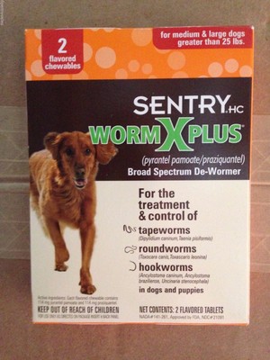 SENTRY HC Worm-X PLUS Large Dogs & ...