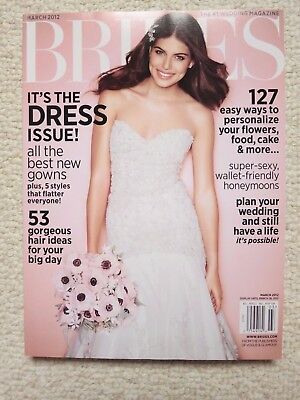 Brides Magazine March 2012 It's The Dress Issue All the Best New (The Best Dressing Gowns)