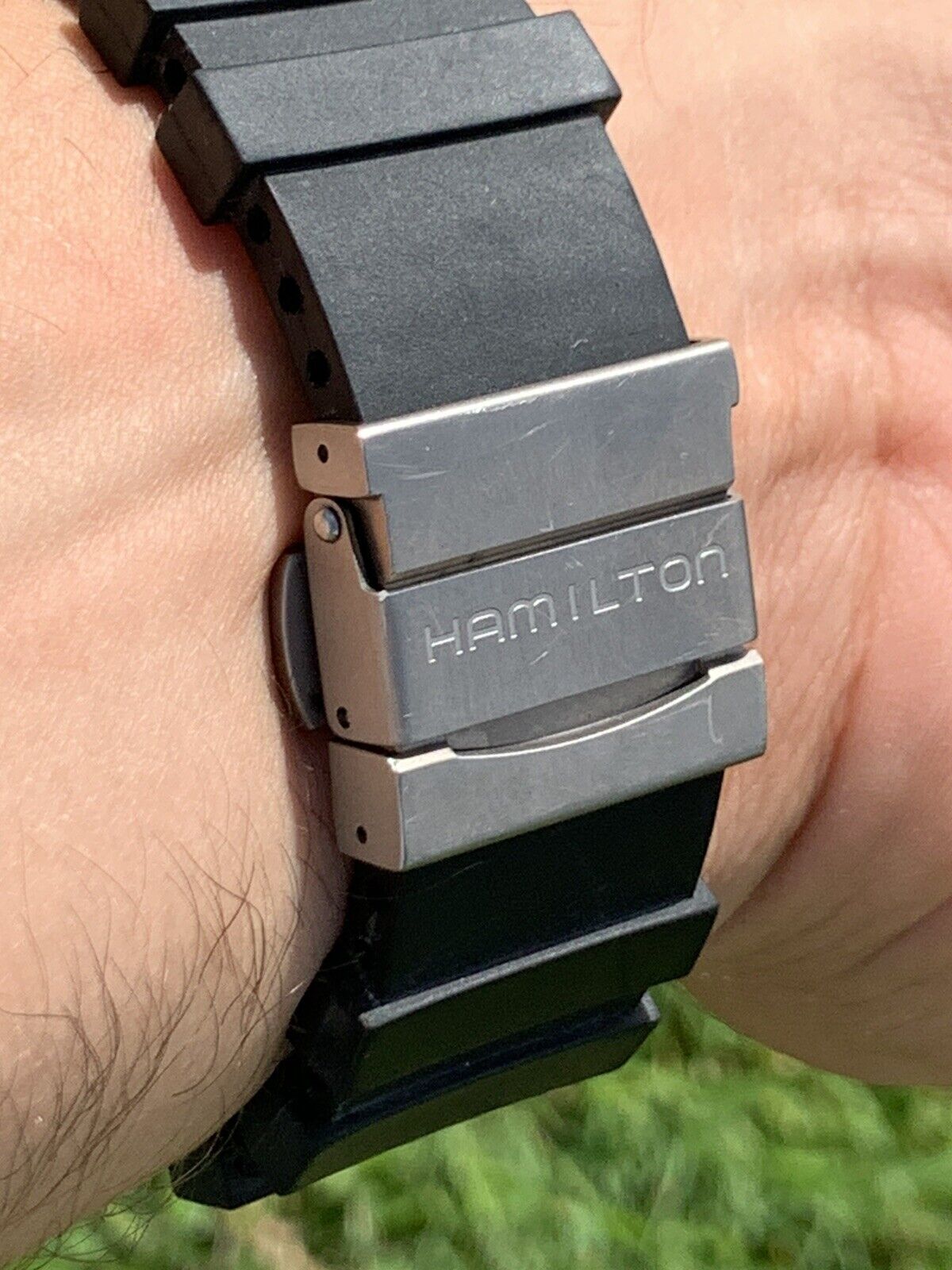 Rare Hamilton Titanium Code Breaker with Box and International Warranty card