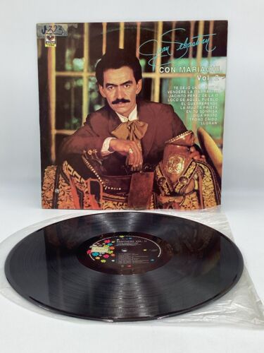 JOAN SEBASTIAN con mariachi Vol.2 (86’ TREBOL MEXICO VINYL LP) RADIO COPY NM