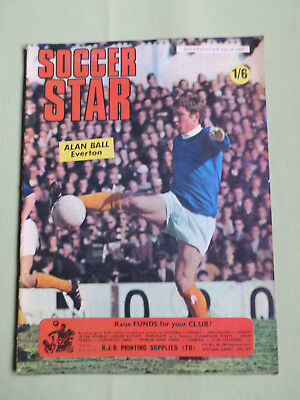 SOCCER STAR - UK FOOTBALL MAGAZINE- 18 JULY 1969 - ALAN BALL - GEORGE BEST (Best Football Magazine Uk)