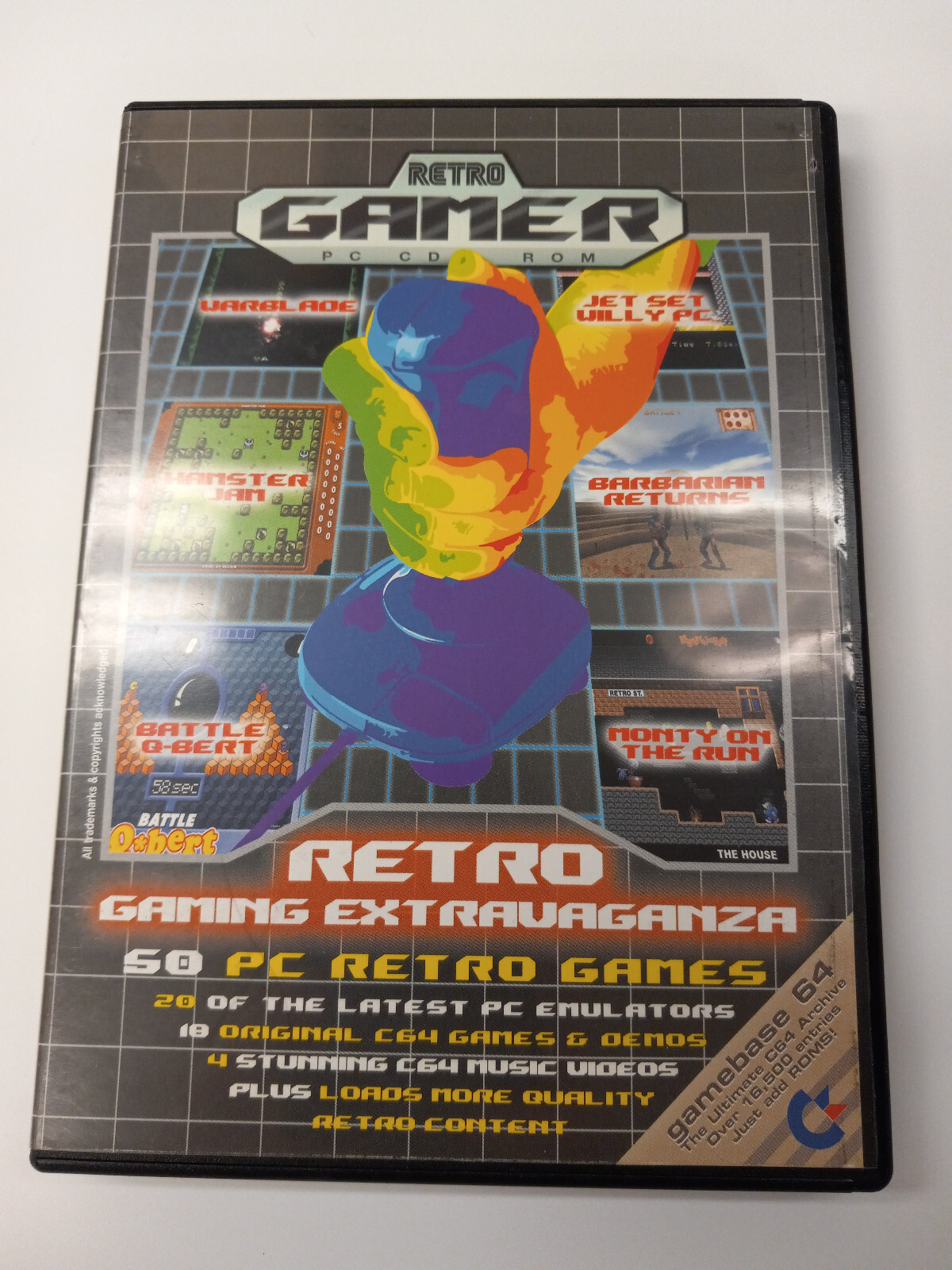 Retro gamer magazine game disc CD (50 PC retro games C64 Games +