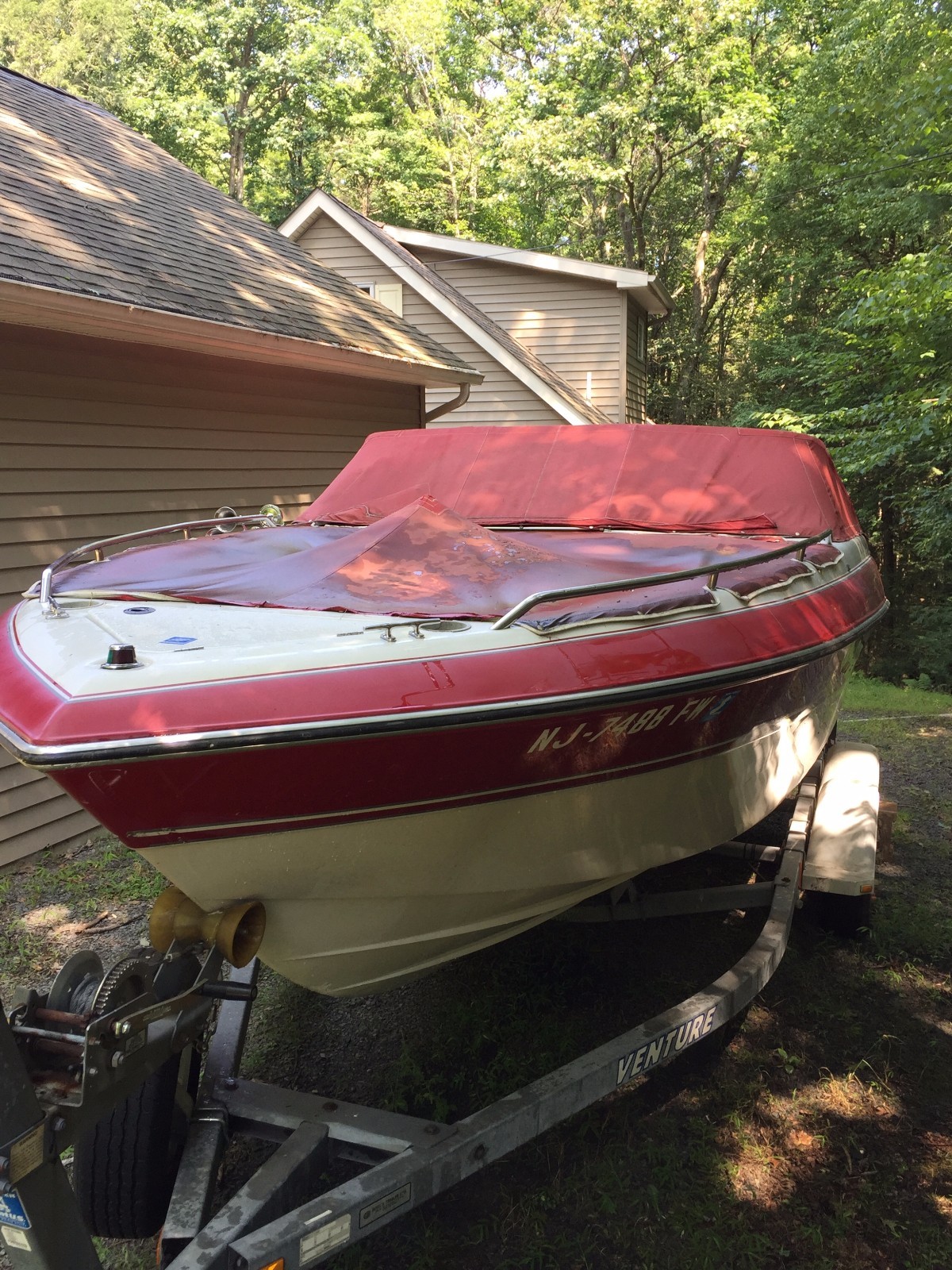 1982 Four Winns Horizon 23' Bowrider & Trailer - Pennsylvania