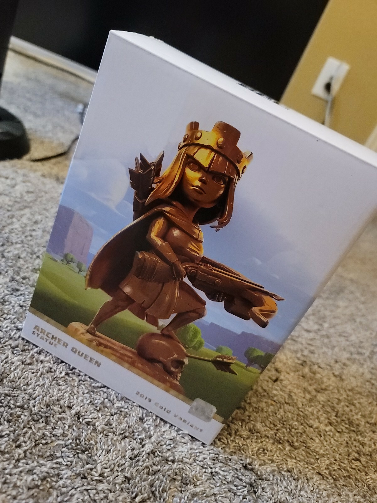Yahoo!オークション Archer Queen Statue Clash of Clans Rare 海外