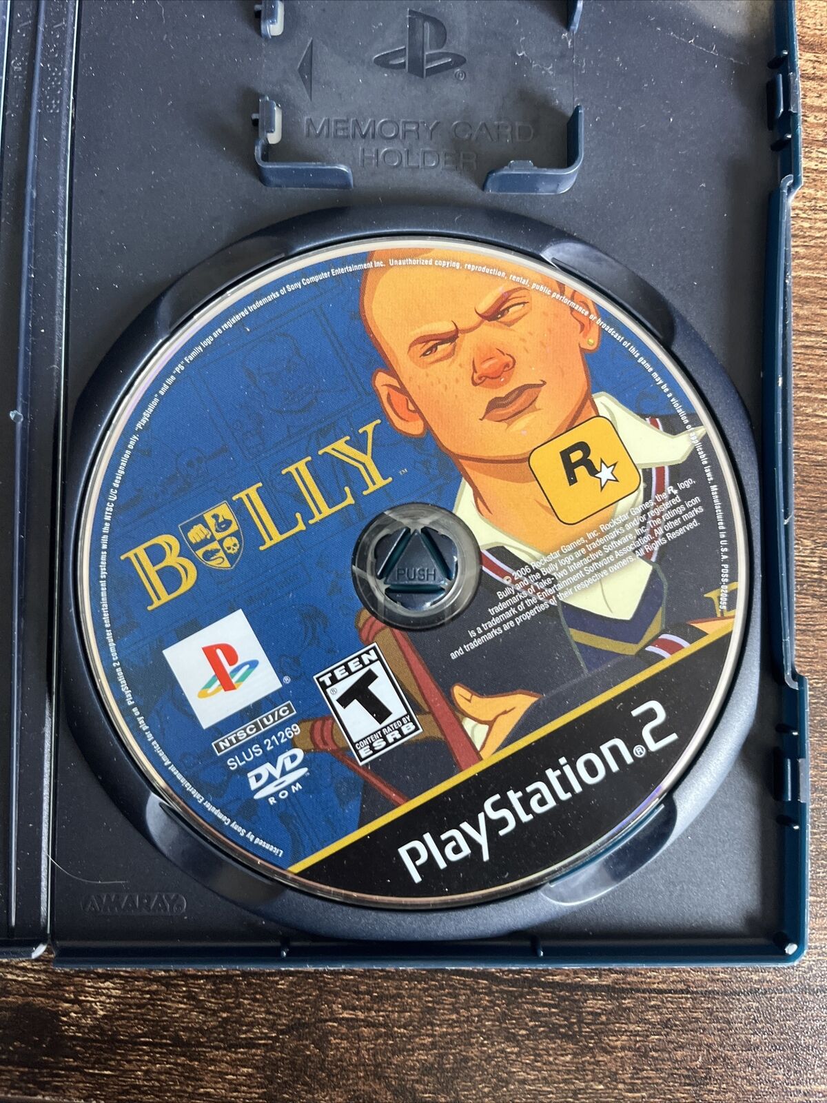 Bully PlayStation 2 PS2 Black Label Tested Missing Manual
