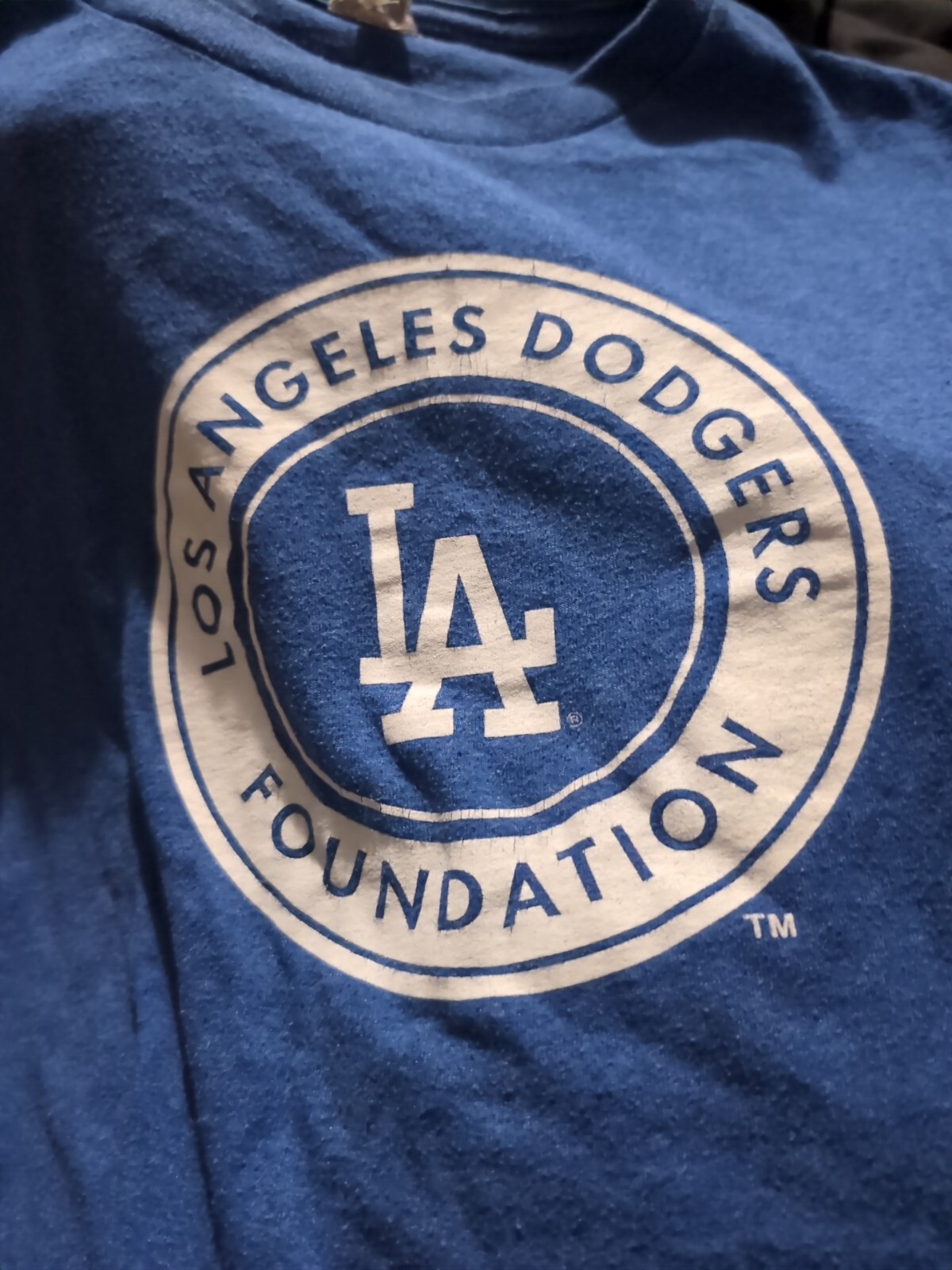 Yahoo!オークション Los Angeles Dodgers Foundation Baseball Blue