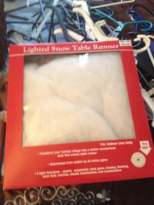 Now runner table christmas Christmas: & Collectibles > Current Holiday (1991  >   Seasonal lighted