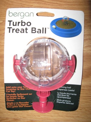 bergan Turbo Treat Ball CAT TOY Spinning ...