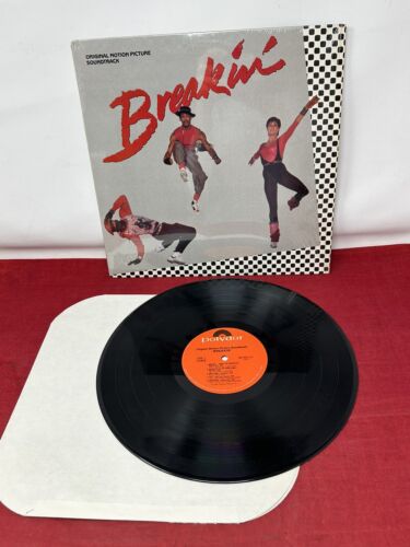 Breakin Original Motion Picture Soundtrack 12" LP Vinyl 1984 Record Break Dancin