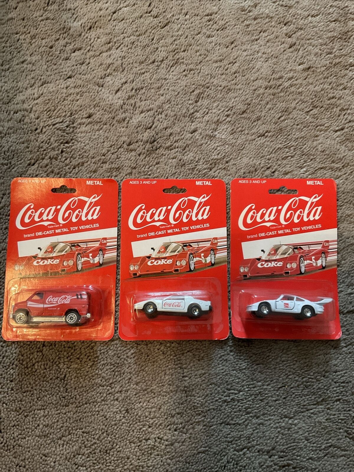 Coca Cola Toy Car Collection
