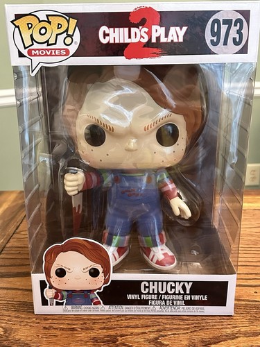 Funko pop チャッキー　10インチ Funko Pop! Vinyl Jumbo 10 in: Chucky (10 inch) #973 for sale