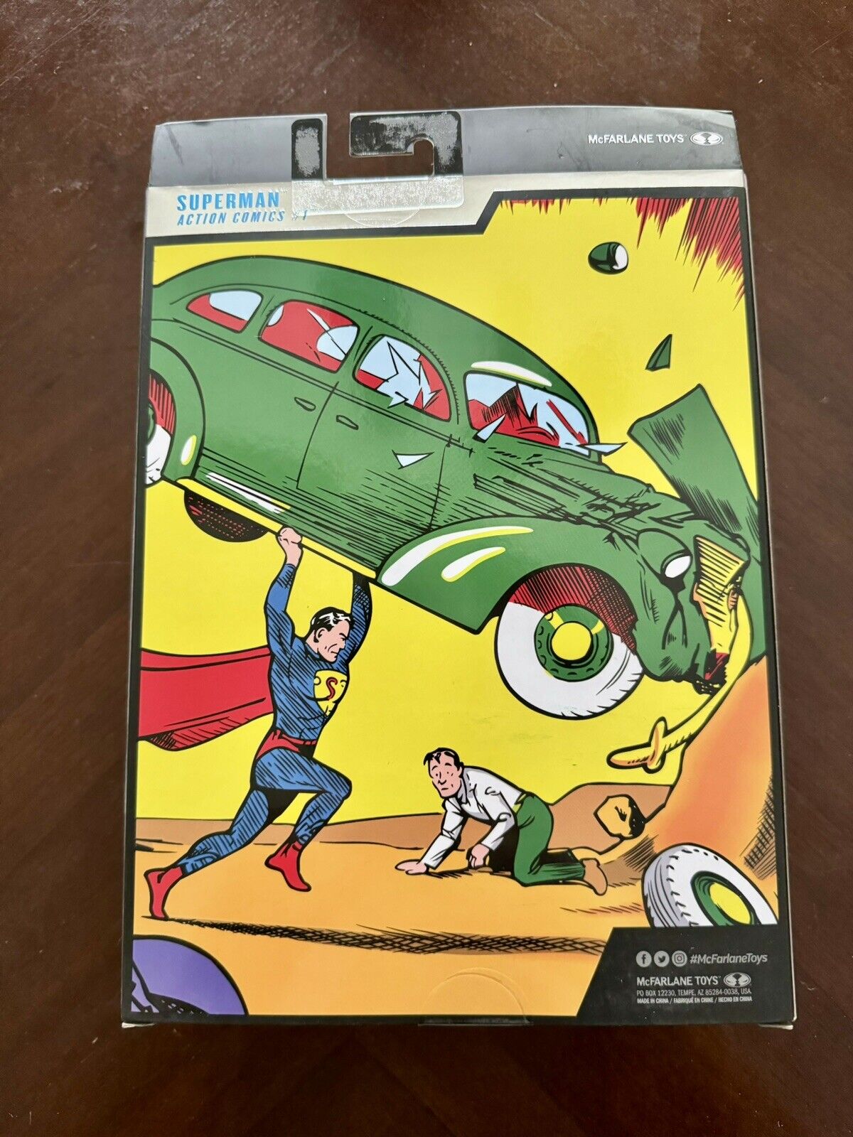 McFarlane Collector Edition Action DC Comics Superman PLATINUM EDITION