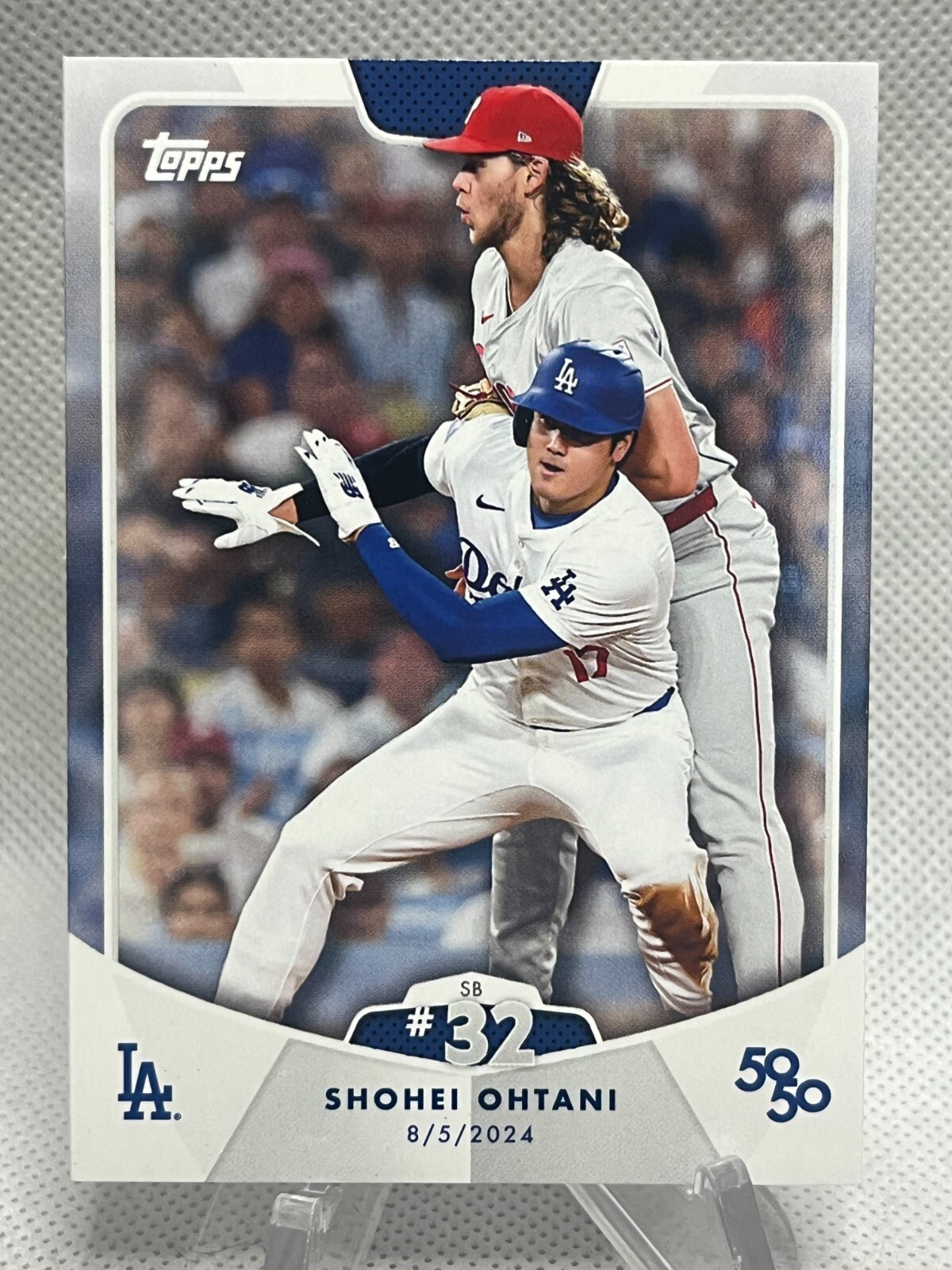 Yahoo!オークション 2024 Topps 50/50 Shohei Ohtani SB 32 65...