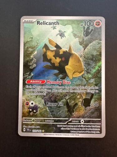Relicanth [IR] - 173/162 - SV05: Temporal Forces - NM - Pokémon TCG - Pokemon