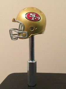 San Francisco 49ers Helmet NFL Beer Tap Handle Football Kegerator    football helmet beer tap