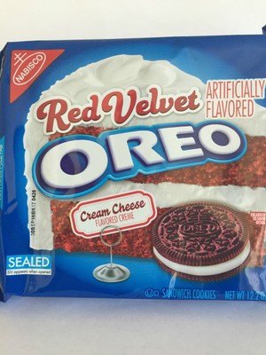 UPC 044000039455 product image for Oreo Red Velvet Cookies American 12.2oz | upcitemdb.com