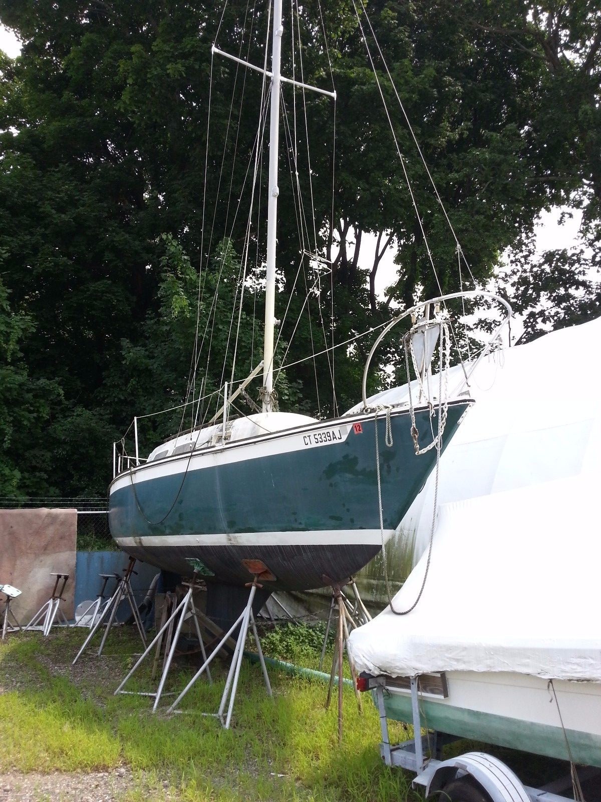 LF - 1976 O'Day 27' Sailboat - Connecticut