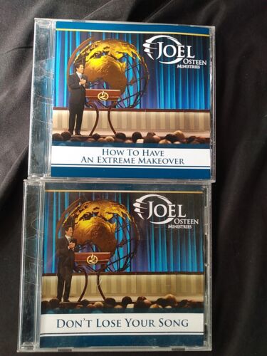 OSTEEN JOEL OSTEEN 2 CD LOT Extreme Makeover , Your Song LIKE NEW Mint NEW CASES